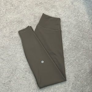 Lululemon Wunder Train Tight 28” - Size 6 Carob Brown
